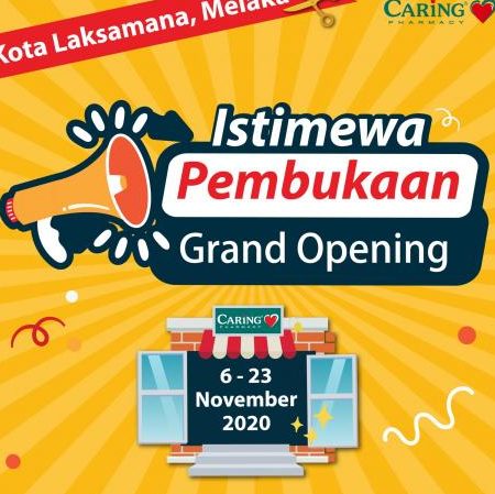 caring pharmacy kota laksamana melaka