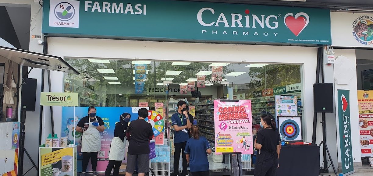 CARiNG Pharmacy Penampang, Kota Kinabalu 1 caring pharmacy penampang kota kinabalu