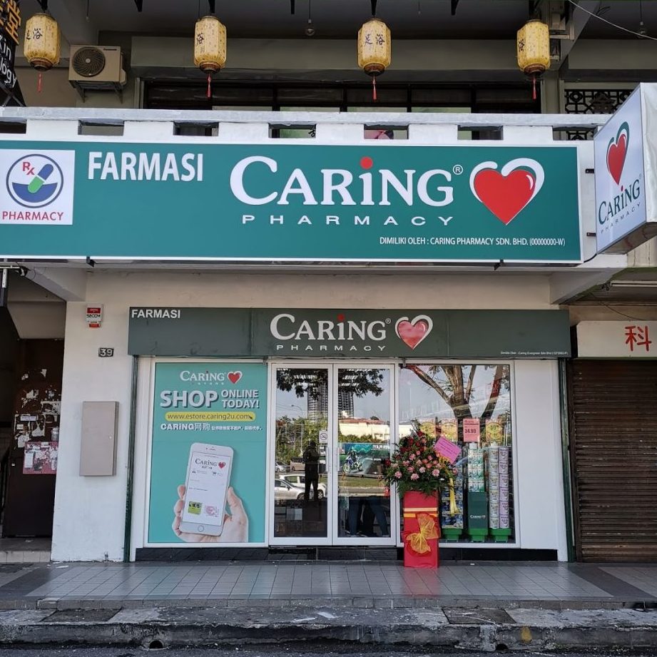 caring pharmacy plus damai plaza kota kinabalu