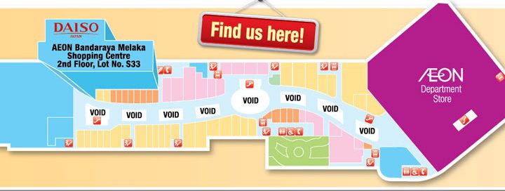 daiso aeon melaka ayer keroh