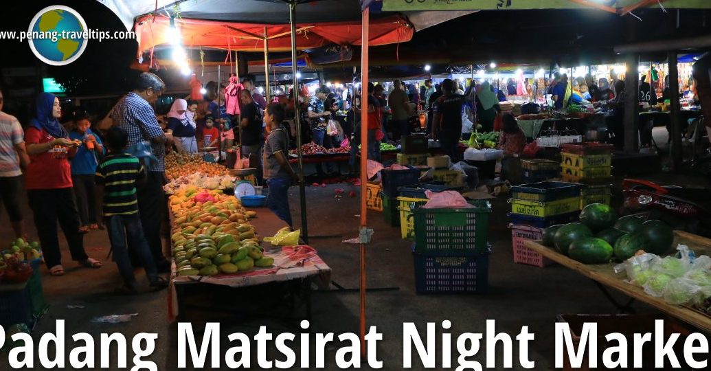 padang matsirat night market sunday