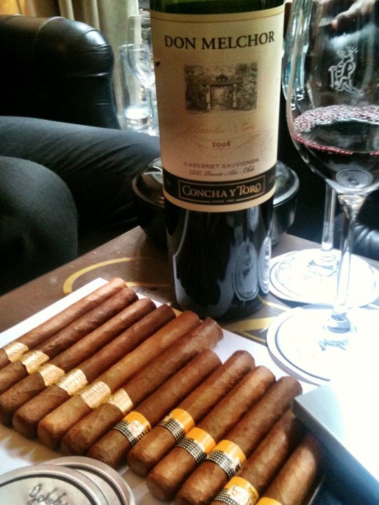 RAW WINE & CIGAR 1 raw wine cigar
