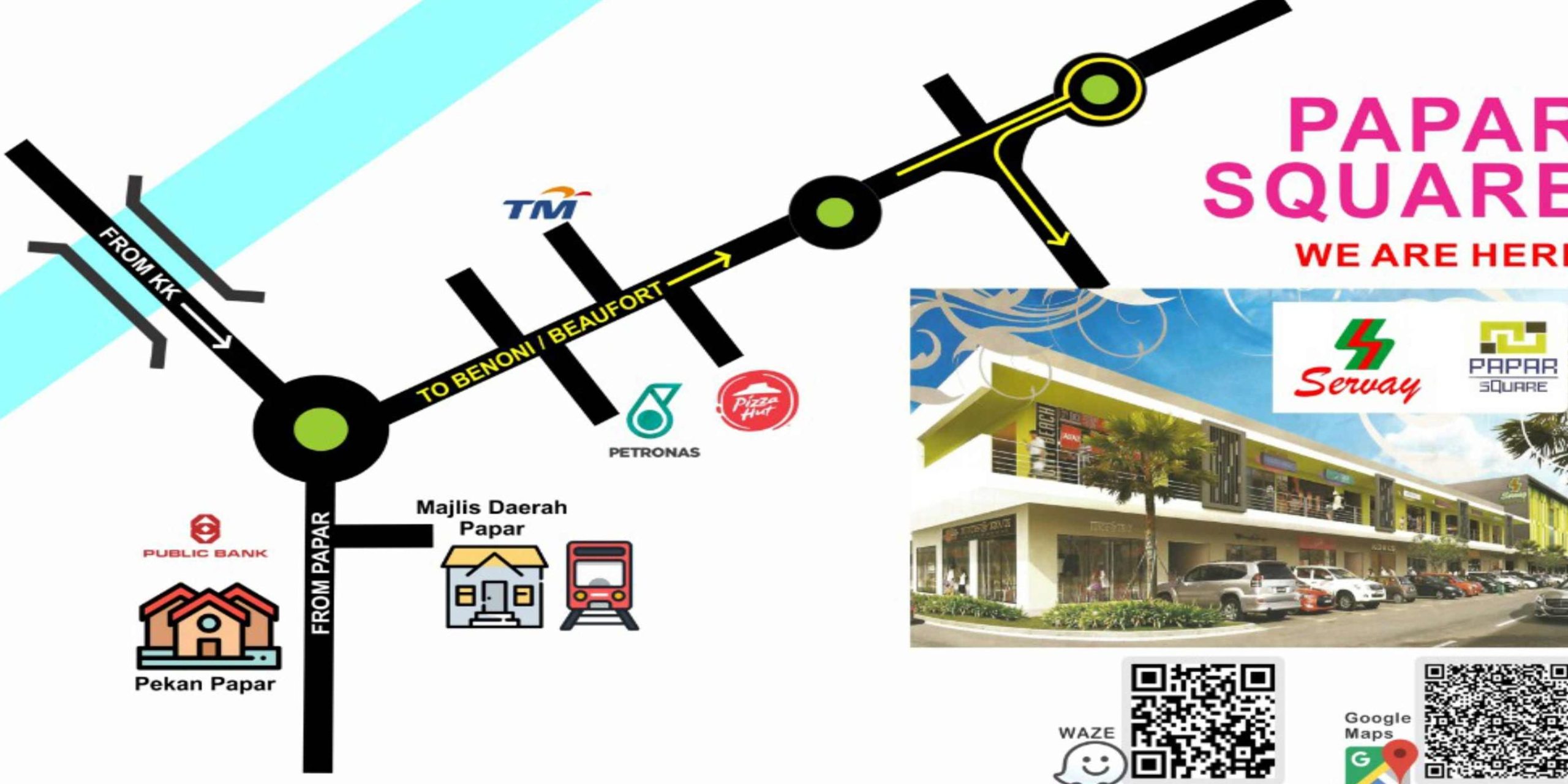 servay hypermarket papar square scaled