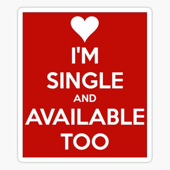 Single and Available 1 single and available